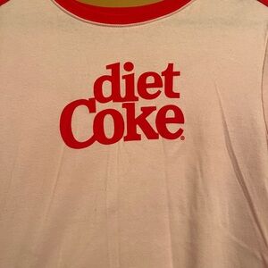 Diet Coke White and Red T-Shirt